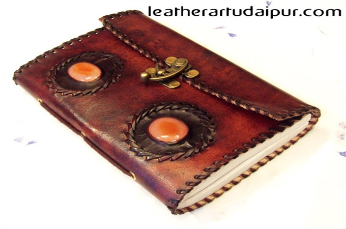 Art Leather Journal : Traditional Leather Notebook